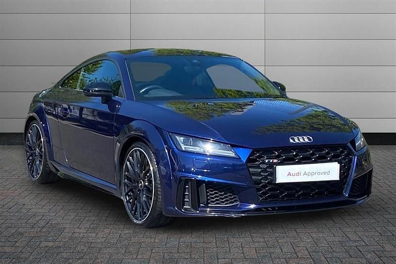 Used Audi TTS Design 320 HP (235 kW) 2021 Glacier white Coupe