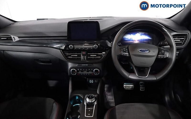 Black Used 2022 Ford Kuga ST-Line X SUV | £19,099 (Good price) - Image 1/4