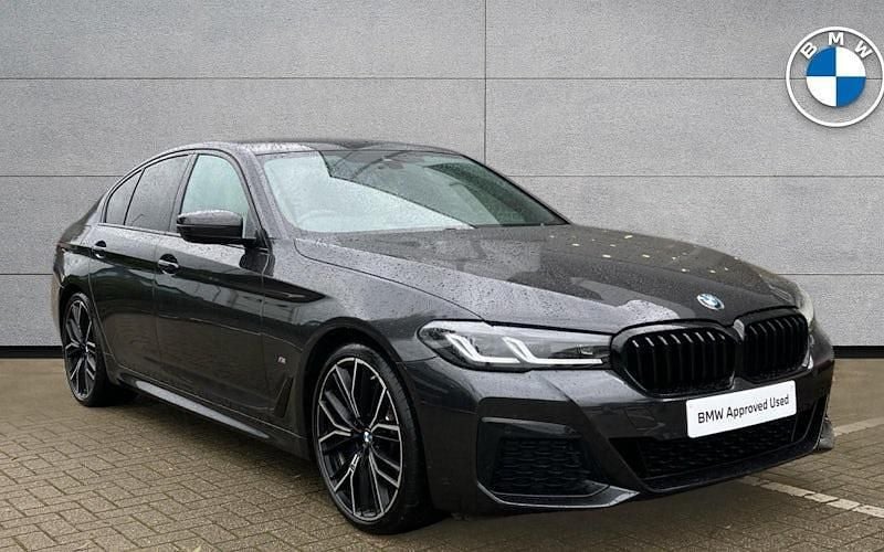 Grey Used 2023 BMW 520 M Sport Sedan | £30,468 (Fair price) - Image 1/4