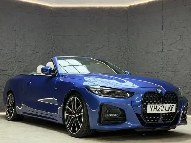 Used BMW 420 Cabriolet M Sport 2022 Blue Cabriolet
