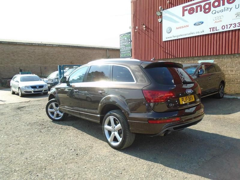 Begagnad Audi Q7 S-Line 2010 Brun SUV