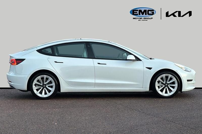 Used Tesla Model 3 Long Range AWD 366 kW (498 HP) 2021 White Sedan