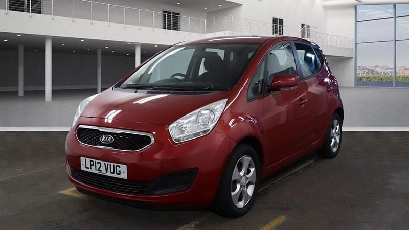Red Used 2012 Kia Venga Hatchback | £5,995 (Fair price) - Image 1/4