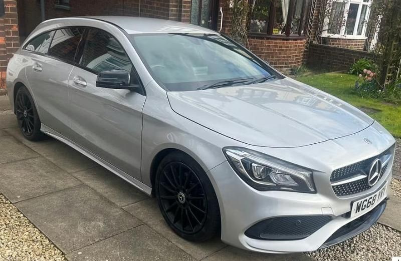 Used Mercedes CLA220 AMG line 2018 Silver Sedan