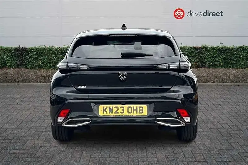 Used Peugeot 308 Allure Premium 130 HP (95 kW) 2023 Black Hatchback