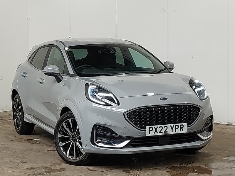 Grey Used 2022 Ford Puma Gen-E ST-Line Hatchback | £19,698 (Fair price) - Image 1/4