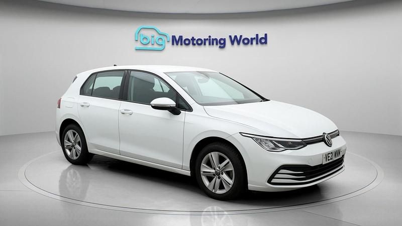 Used VW Golf VII Life 2021 White Hatchback