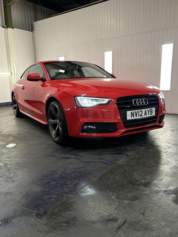 Red Used 2012 Audi A5 Black Edition Coupe | £7,995 (Fair price) - Image 1/4