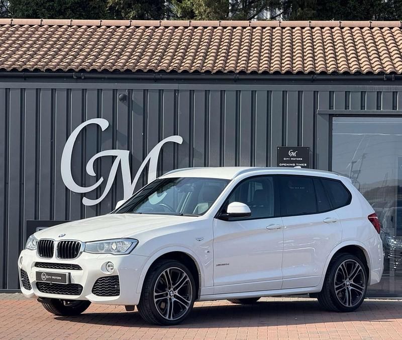 White Used 2017 BMW X3 M Sport SUV | £13,990 (Fair price) - Image 1/4