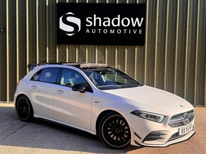 White Used 2021 Mercedes A35 AMG Premium Plus Hatchback | £29,495 (Fair price) - Image 1/4