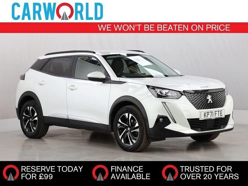 White Used 2021 Peugeot 2008 Allure Premium SUV | £14,990 (Good price) - Image 1/3