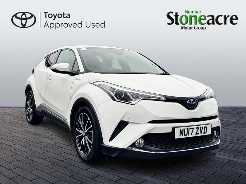 White Used 2017 Toyota C-HR SUV | £13,400 (Fair price) - Image 1/4