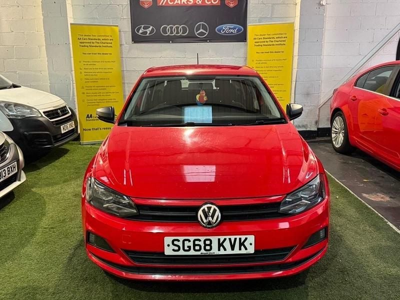 Used VW Polo S 65 HP (47 kW) 2018 Red Hatchback