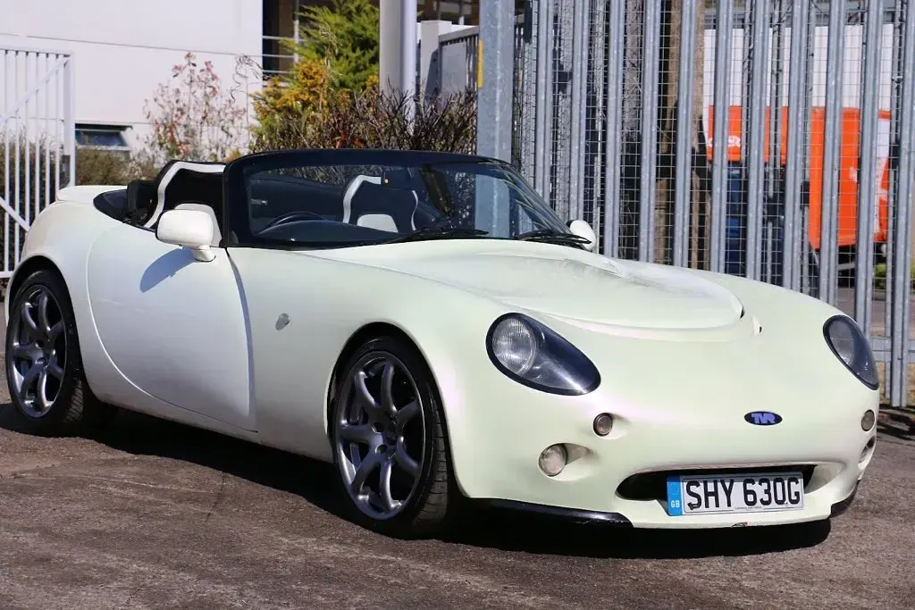 Used TVR Tamora 360 HP (264 kW) 2002 Purple and gold Cabriolet