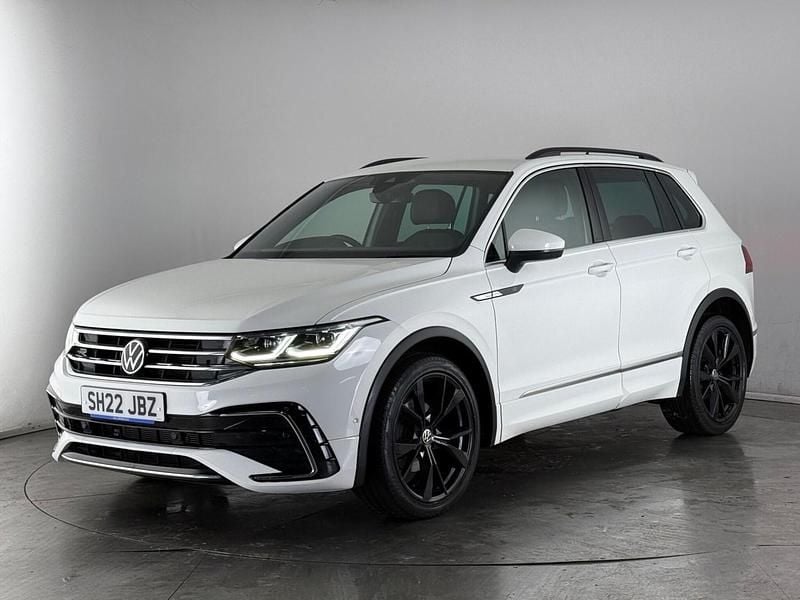 Used VW Tiguan R-line 150 HP (110 kW) 2022 White SUV