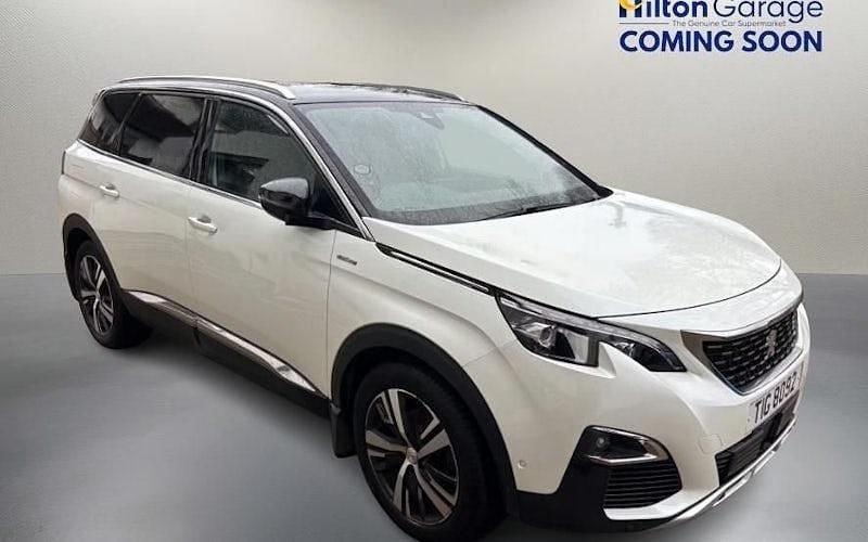 White Used 2018 Peugeot 5008 GT-line SUV | £14,450 (Fair price) - Image 1/1