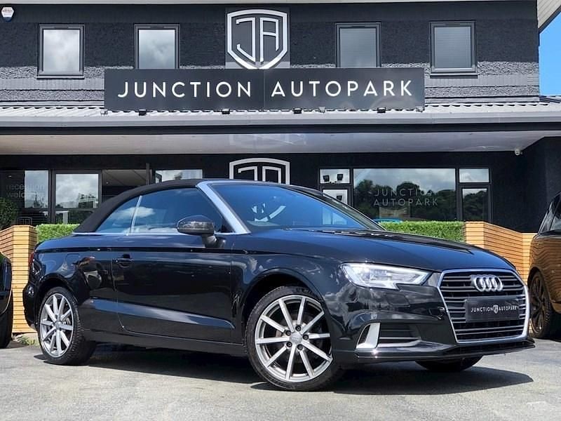 Usado Audi A3 Cabriolet Sport 150 HP (110 kW) 2017 Preto Cabrios