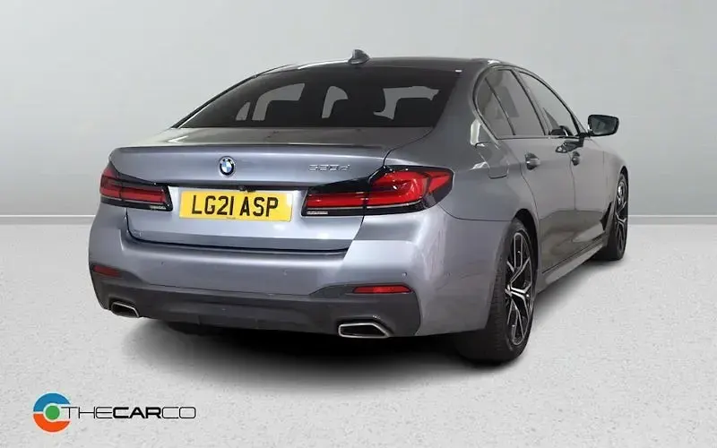 Used BMW 520 M Sport 190 HP (139 kW) 2021 Blue Sedan
