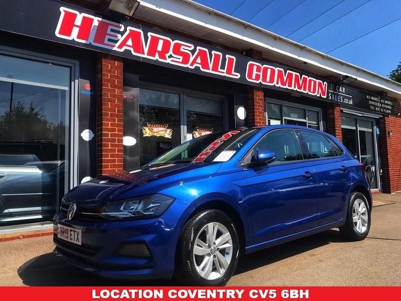 Blue Used 2019 VW Polo SE Hatchback | £11,500 (Fair price) - Image 1/4