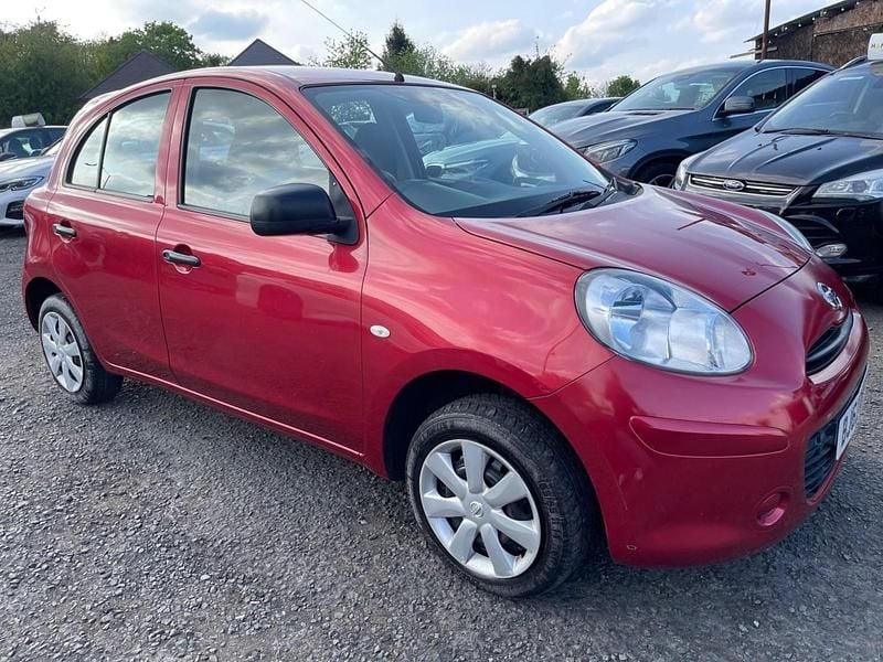 Used Nissan Micra Visia 2012 Red Hatchback