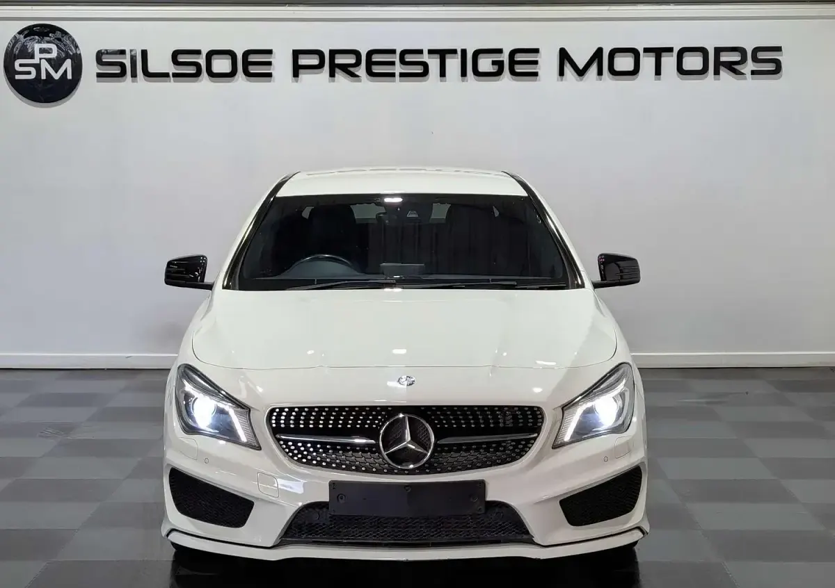 Used Mercedes CLA220 AMG 170 HP (125 kW) 2013 White Sedan