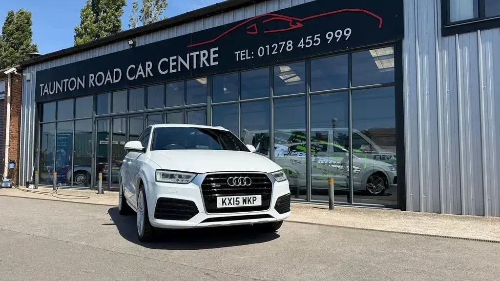 Used Audi Q3 S-line plus 2015 White SUV