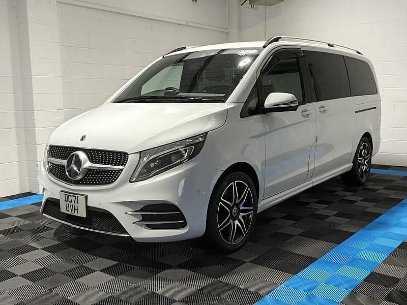 Used Mercedes V220 AMG line 2024 White MPV