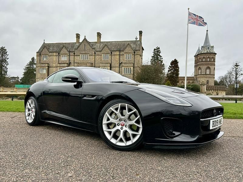 Used Jaguar F-Type R-Dynamic 300 HP (220 kW) 2019 Black Coupe