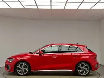 Used Audi A3 S-Line 150 HP (110 kW) 2021 Red Sedan