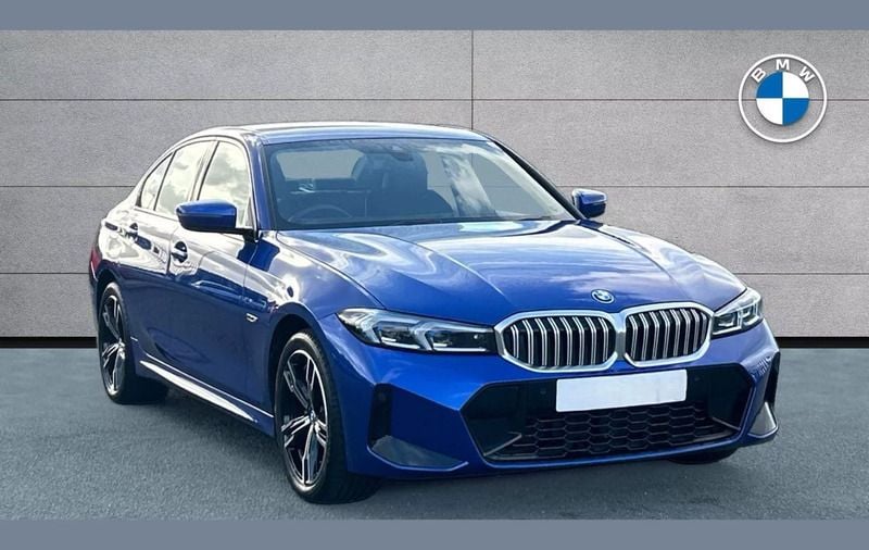 Blue Used 2024 BMW 330e M Sport Sedan | £35,000 (Good price) - Image 1/4