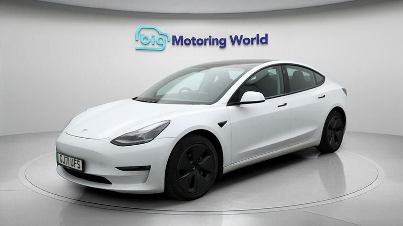 Used Tesla Model 3 Long Range AWD 366 kW (498 HP) 2021 White Sedan