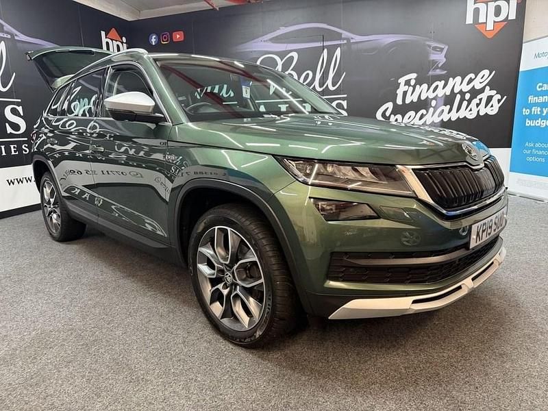 Used Skoda Kodiaq Scout 4x4 2019 Green SUV