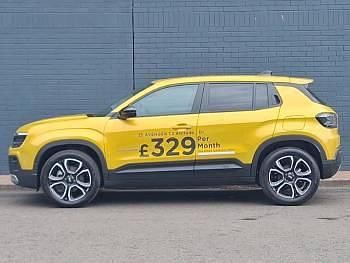 New Jeep Avenger Summit 114 kW (156 HP) 2025 Yellow SUV