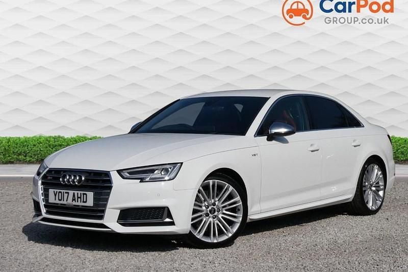 Used Audi A4 S-Line 354 HP (260 kW) 2017 White Sedan