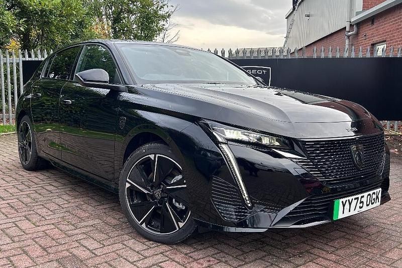 Black New 2025 Peugeot e-308 GTi Hatchback | £22,990 - Image 1/3