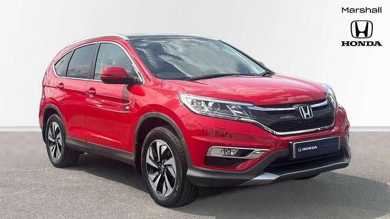 Red Used 2018 Honda CR-V EX SUV | £22,285 (Expensive) - Image 1/4