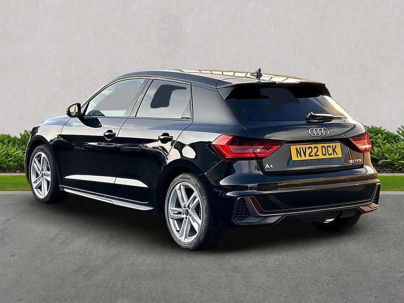 Black Used 2022 Audi A1 S-Line Hatchback | £19,324 (Fair price) - Image 1/2