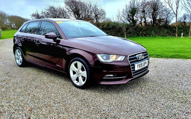 Used Audi A3 Sport 2015 Red Hatchback