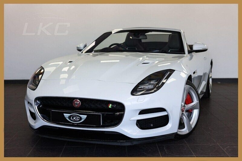 White Used 2017 Jaguar F-Type Supercharged Cabriolet | £35,990 (Fair price) - Image 1/4