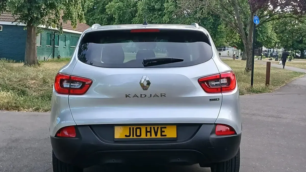 Used Renault Kadjar Dynamique 110 HP (80 kW) 2018 Silver SUV