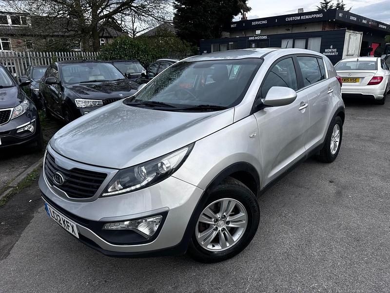 Begagnad Kia Sportage 115 HK (84 kW) 2012 Silver SUV