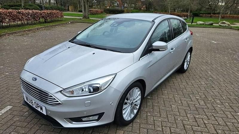 Used Ford Focus Titanium X 125 HP (91 kW) 2018 Silver Hatchback
