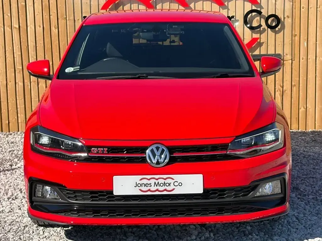 Used VW Polo GTI 200 HP (147 kW) 2019 Red Hatchback