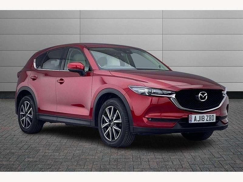 Red Used 2018 Mazda CX-5 Inclusive SUV | £13,245 (Fair price) - Image 1/3