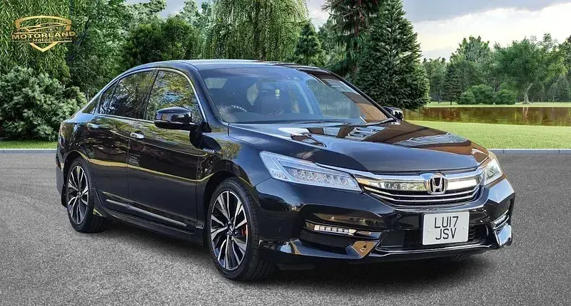 Used Honda Accord Hybrid 2017 Black Sedan