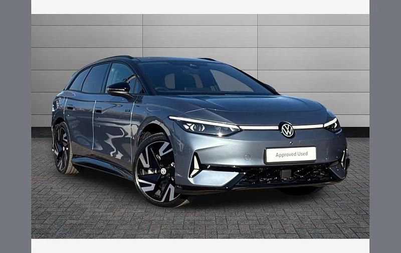 New VW ID.7 GTX 250 kW (340 HP) 2026 Blue Estate