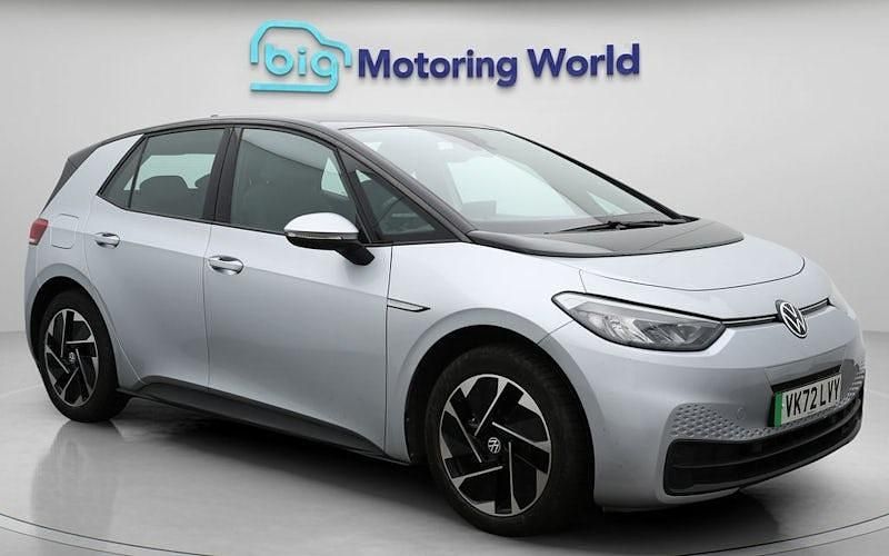 Used VW ID.3 Pure 110 kW (150 HP) 2021 Silver Hatchback