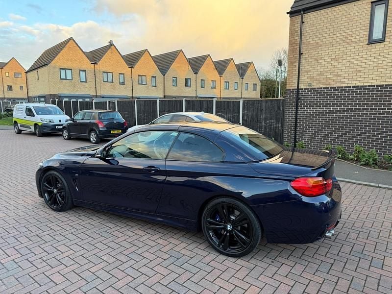 Used BMW 430 Cabriolet M Sport 2015 Blue Cabriolet