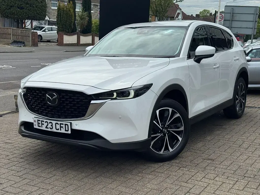 Used Mazda CX-5 Exclusive-Line 165 HP (121 kW) 2023 Rhodium white SUV