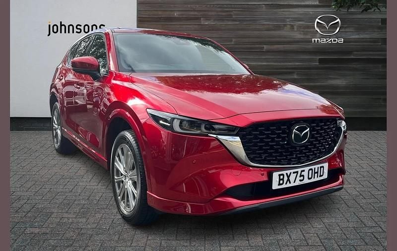 Red New 2025 Mazda CX-5 Takumi-Line SUV | £31,490 (Good price) - Image 1/4